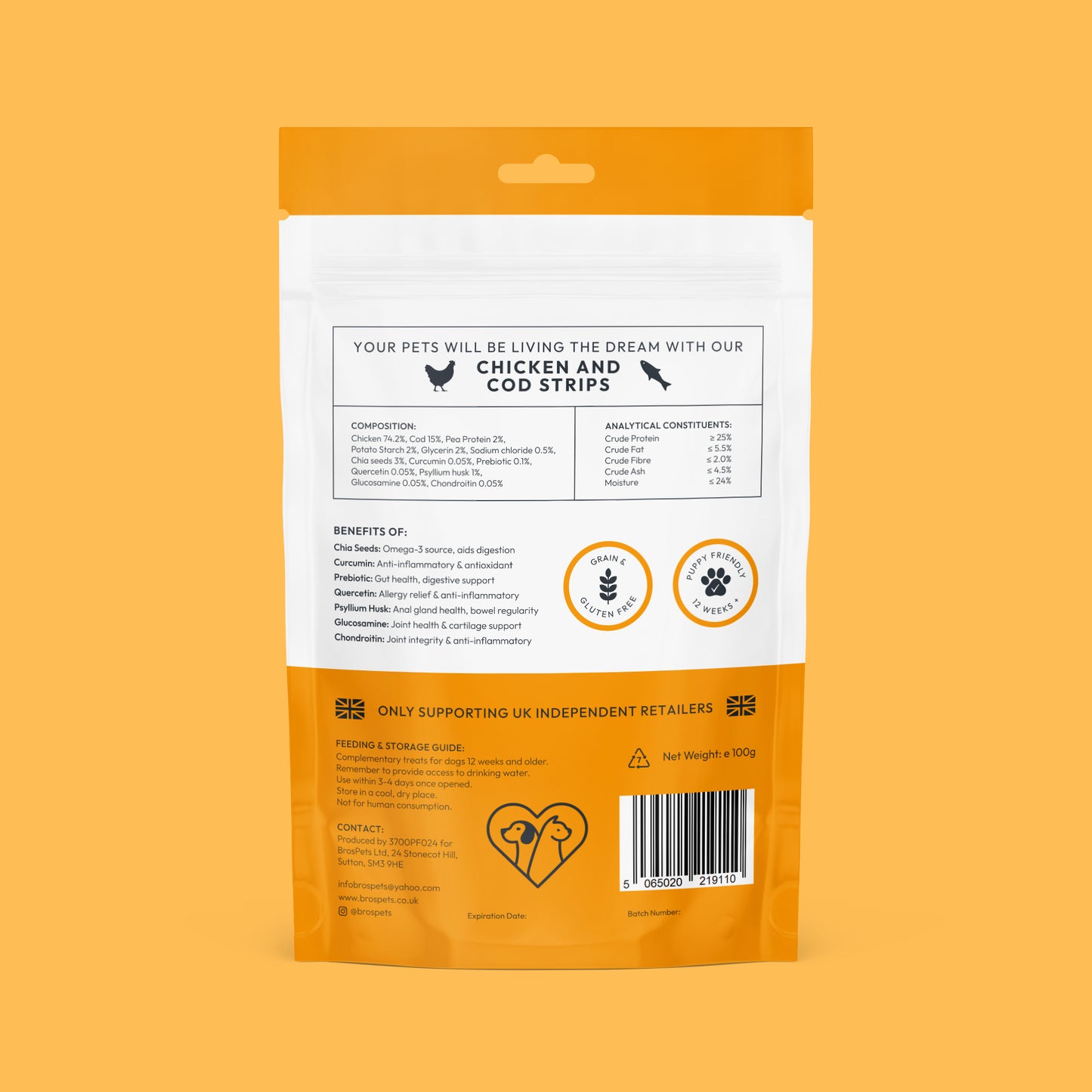 Chicken & Cod Strips