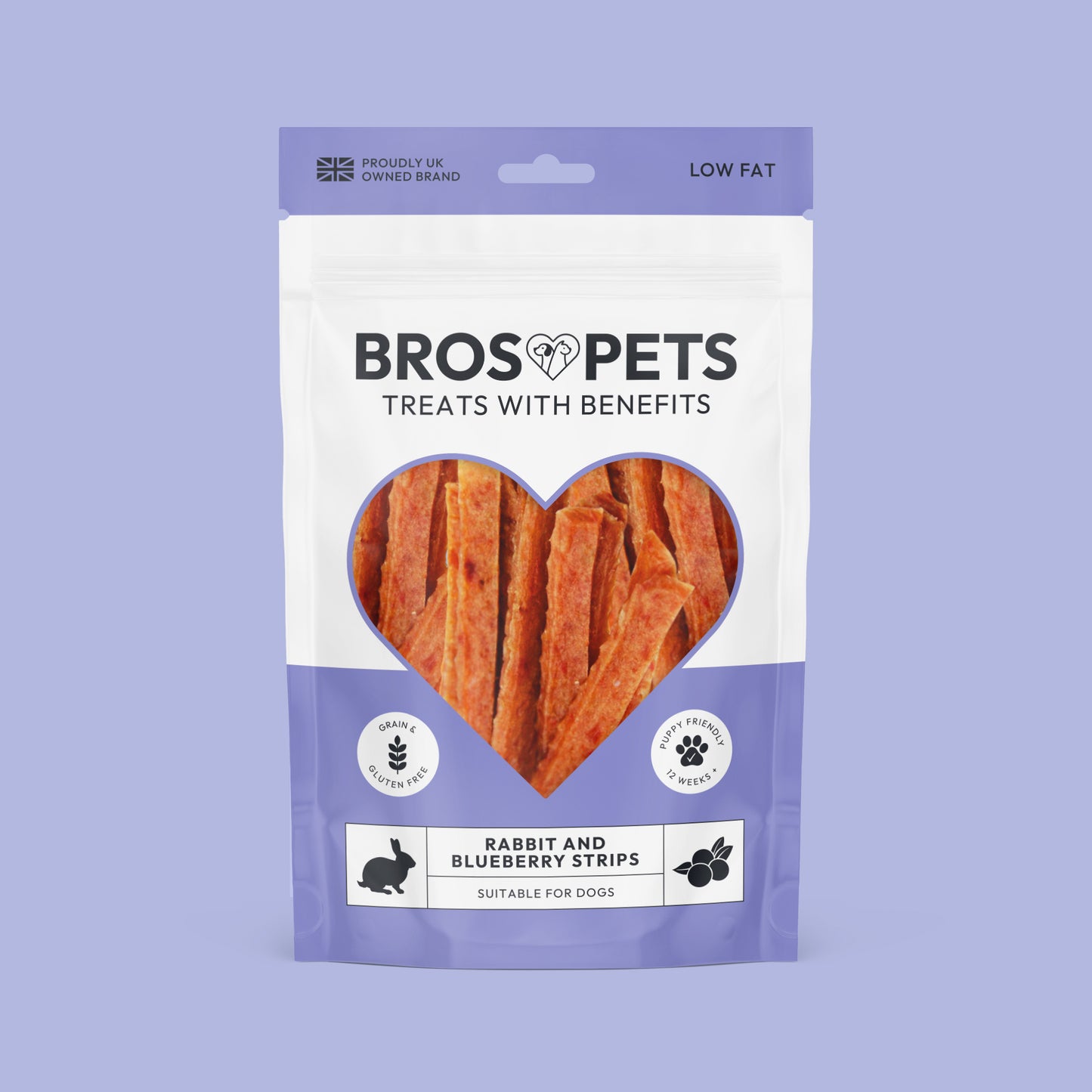 Rabbit & Blueberry Strips