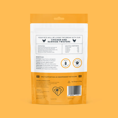 Chicken Twisters 100g
